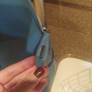 Kate Spade Carolyn large shoulder bag in aquarium